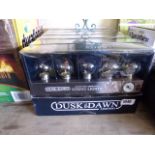 (1050) 6 packs of Dusk and Dawn battery operated string lights