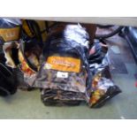 6 bags of charcoal briquettes