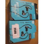 2 boxed pairs of J Lab fit sport wireless ear buds