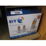 Boxed BT 7600 digital cordless phone system