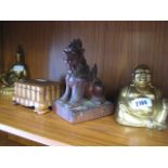 (2112) 4 figurines incl. Buddah