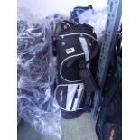 3 mixed Meridian childrens golf bags in mixed styles and colours