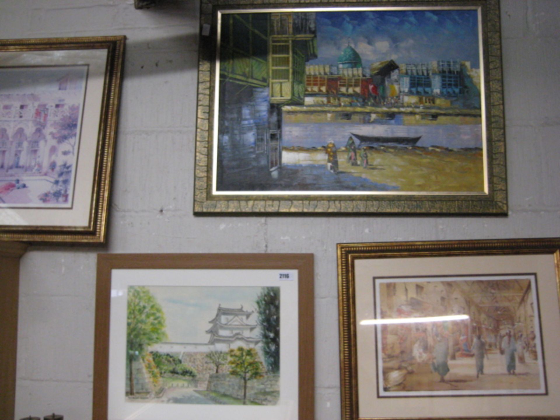 6 various framed and glazed pictures and prints