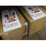 2 boxes of Disney Mickey and Minnie Mouse wall stickers