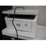 (16) HP Laserjet Pro NFPM28W printer