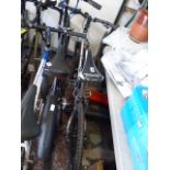 Dawes DG mountain bike in silver and orange