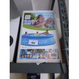 Boxed Intex inflatable swimming pool