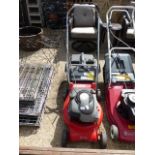 Rover Esixl self propelled petrol lawn mower with grass box