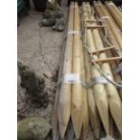 5 heavy duty garden stakes