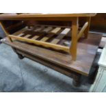 Large low coffee table