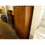 (2044) Mid 20th Century single door wardrobe