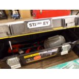 Stanley heavy duty toolbox with contents incl. tools