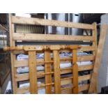 Large pine double bed frame