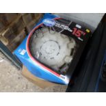 2 boxes of wheel covers