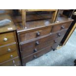 Chest of 2 short over 3 long drawers