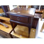 Stagg side table with drawer