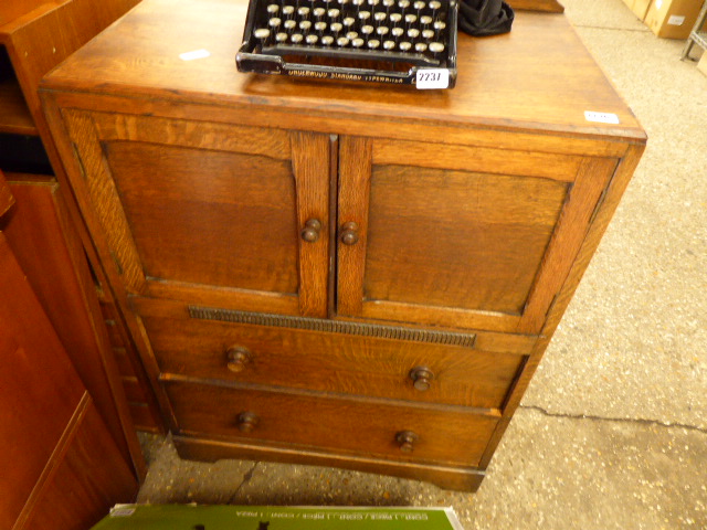 Oak cabinet