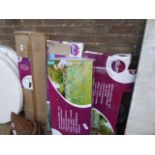 4 boxes of garden play set parts by Plum