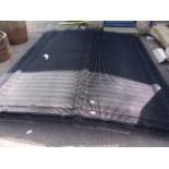 (1152) Large stack of metal mesh fencing