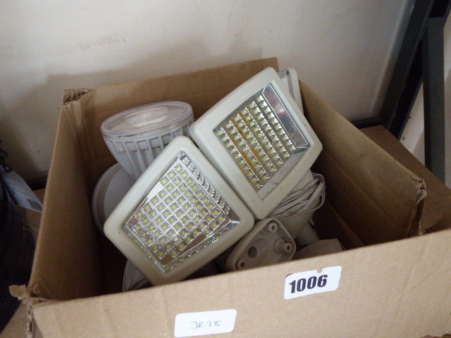 Box of solar security lights