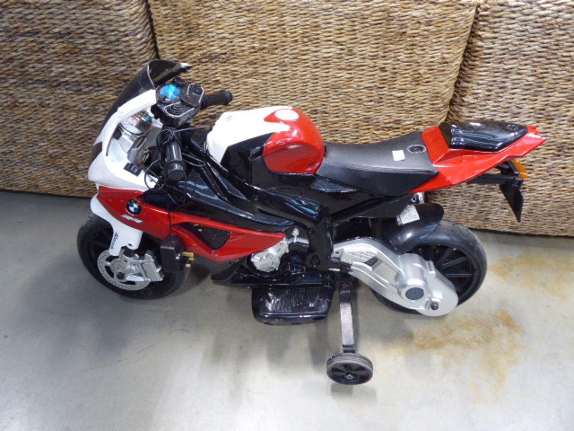 Childs electric motorbike