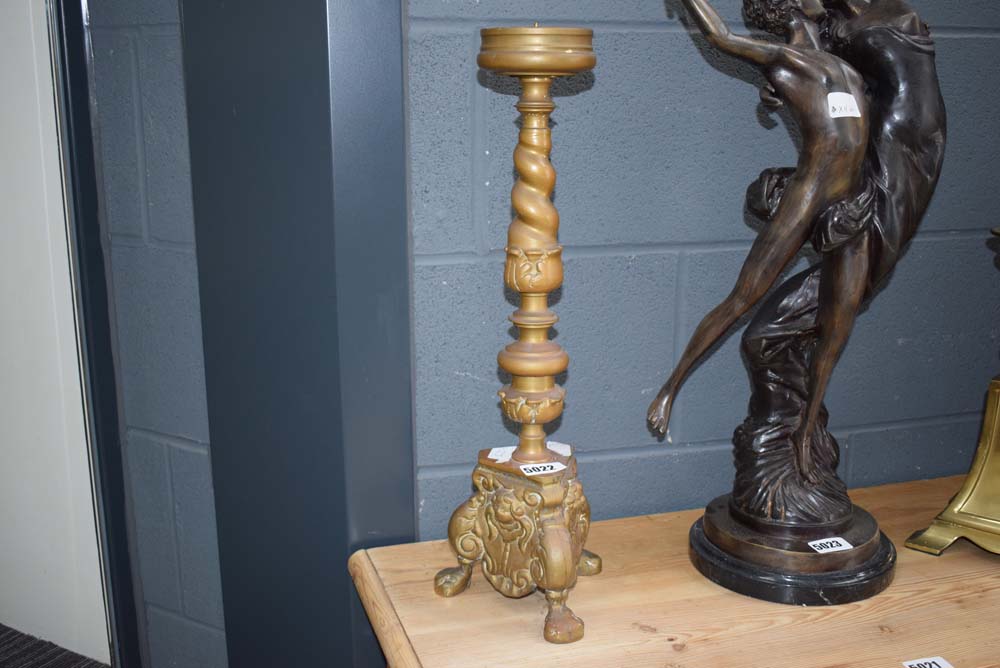 Rococo style candlestand