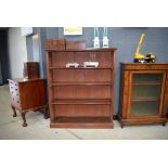 5007 3 shelf mahogany bookcase