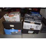 6 boxes containing childrens and adult novels