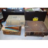 Dictionary, bible, needlecraft and watch repair reference books