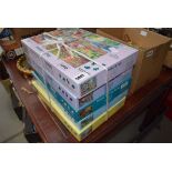 5 boxed jigsaw puzzles