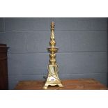 Brass style table lamp base