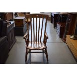 Elm seated kitchen chair (af)