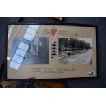 (2032RR) 107 - A pair of photographs depicting the City of Cambridge Rowing Club First Boat 1951,