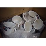 5481 2 boxes containing quantity of Royal Doulton autumn glory patterned crockery