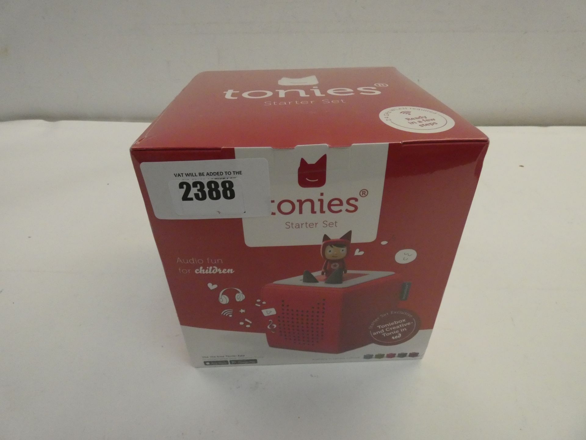 Tonies Starter Set Toniebox in red