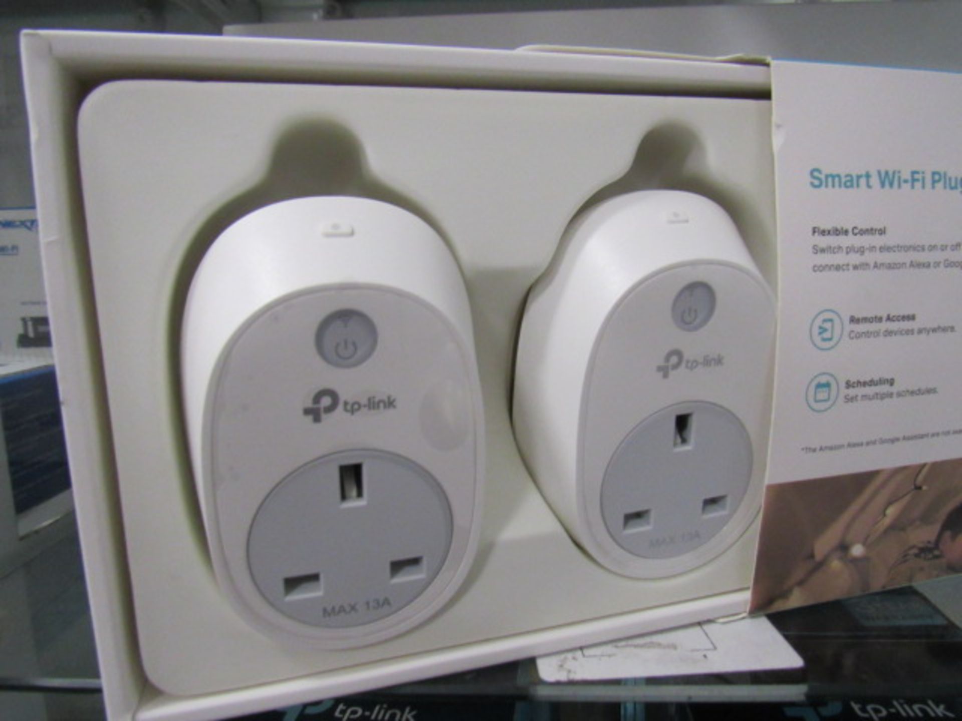 TP link smart wifi plug 2 pack - Image 2 of 2