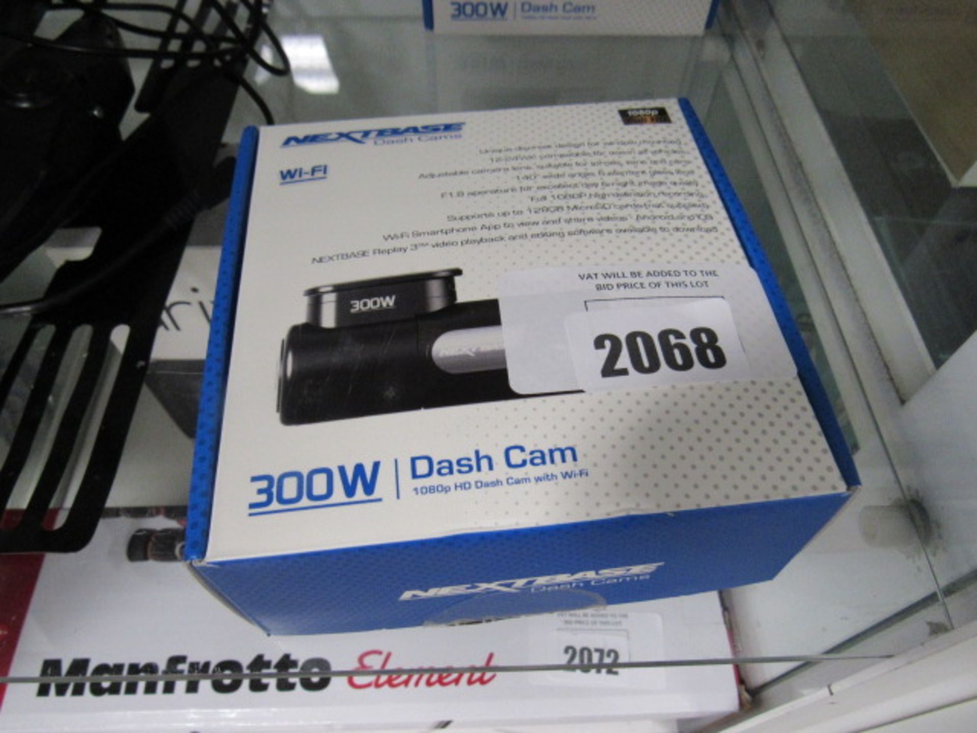 Next Base 300W dash cam in box