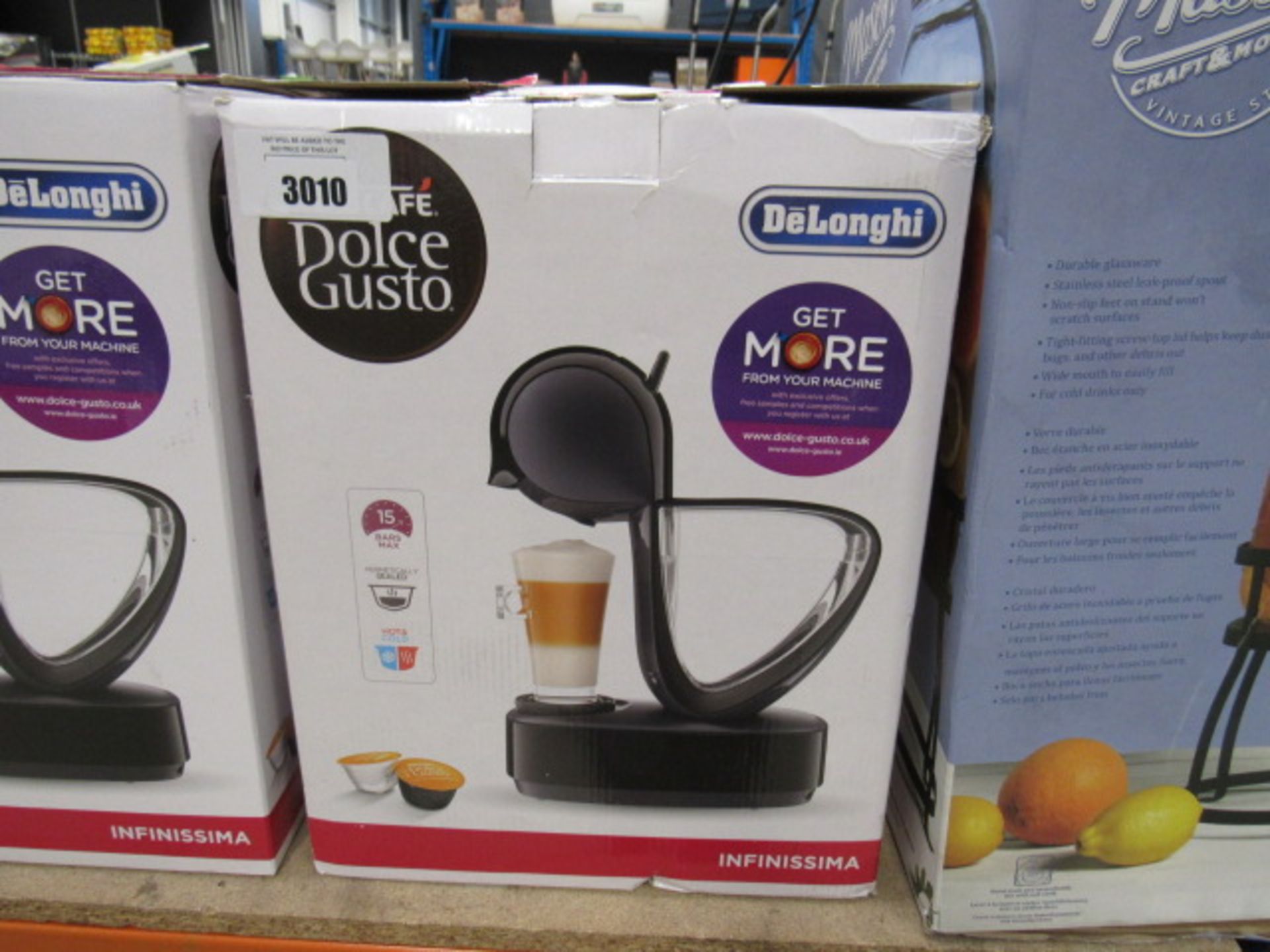 Boxed Nescafe Dolce Gusto coffee machine