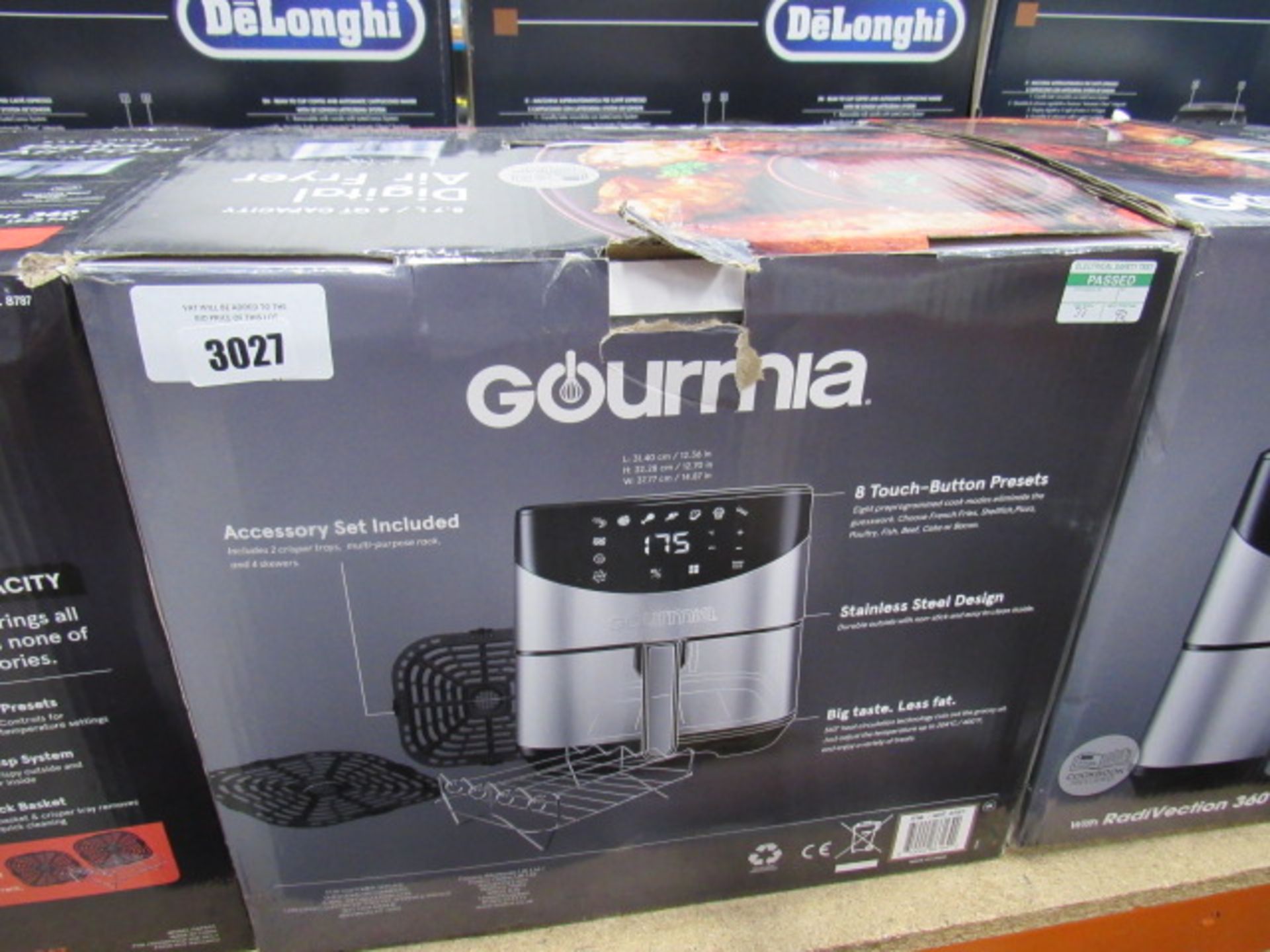 Boxed Gourmet digital air fryer