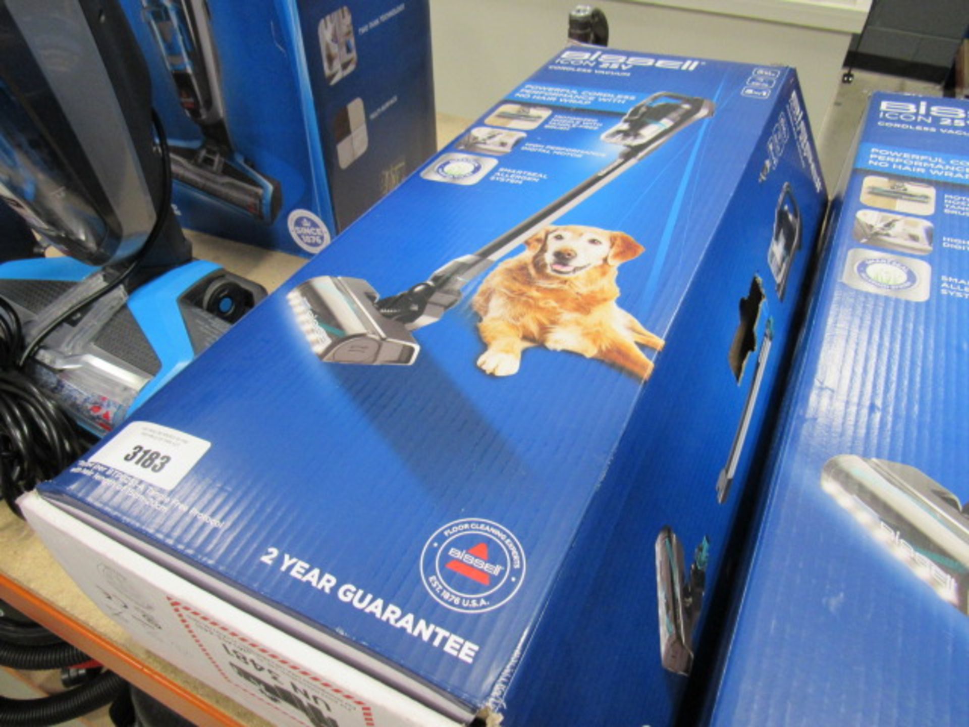 Boxed Bissell Icon 25v cordless vacuum cleaner