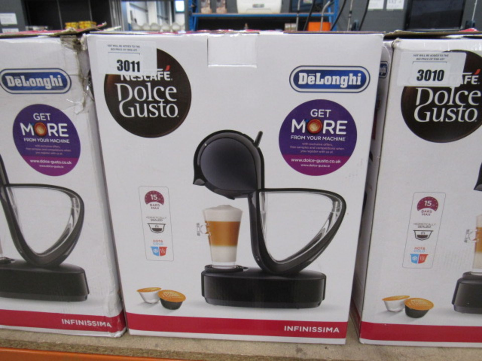 Boxed Nescafe Dolce Gusto coffee machine