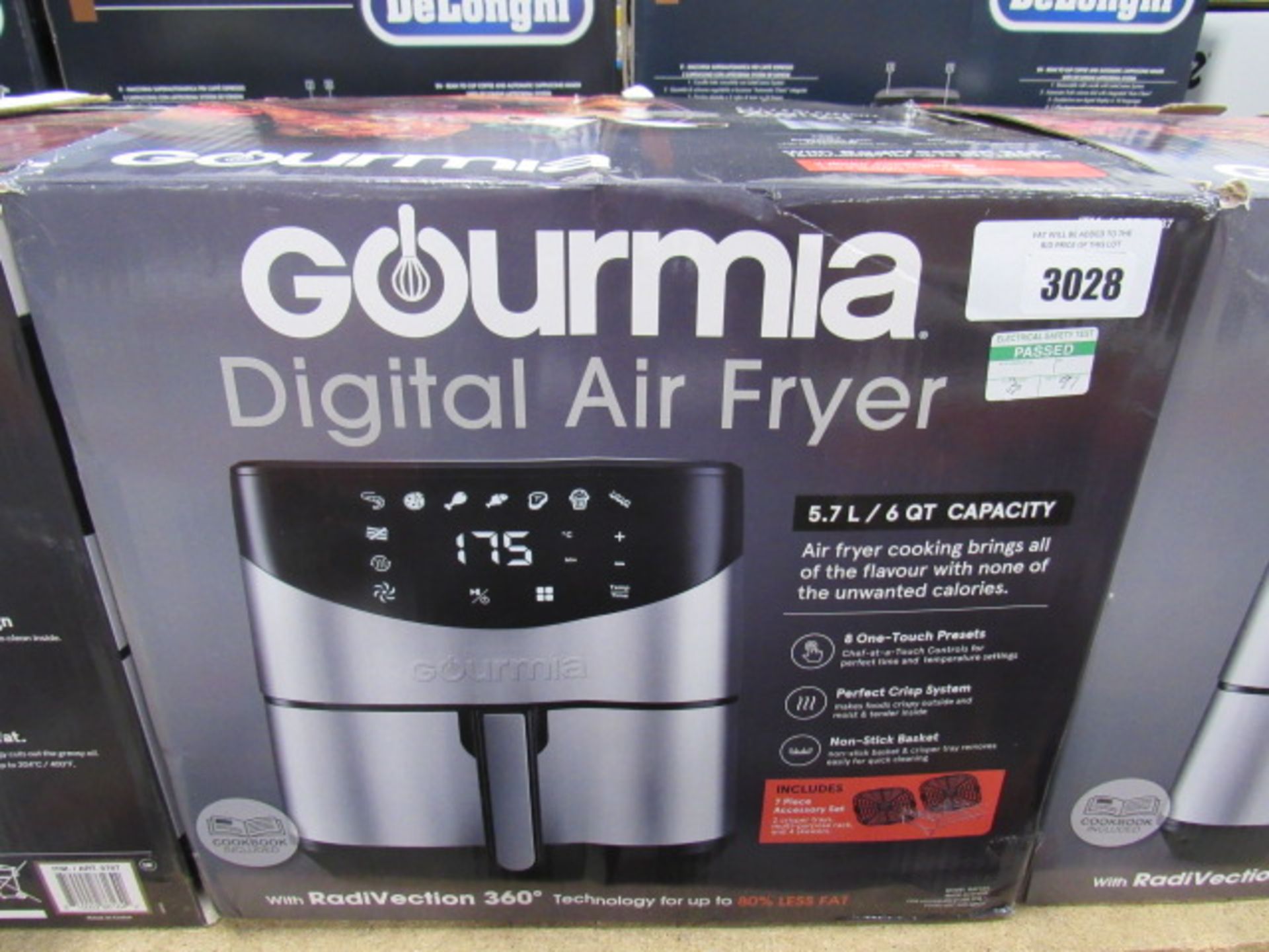 Boxed Gourmet digital air fryer