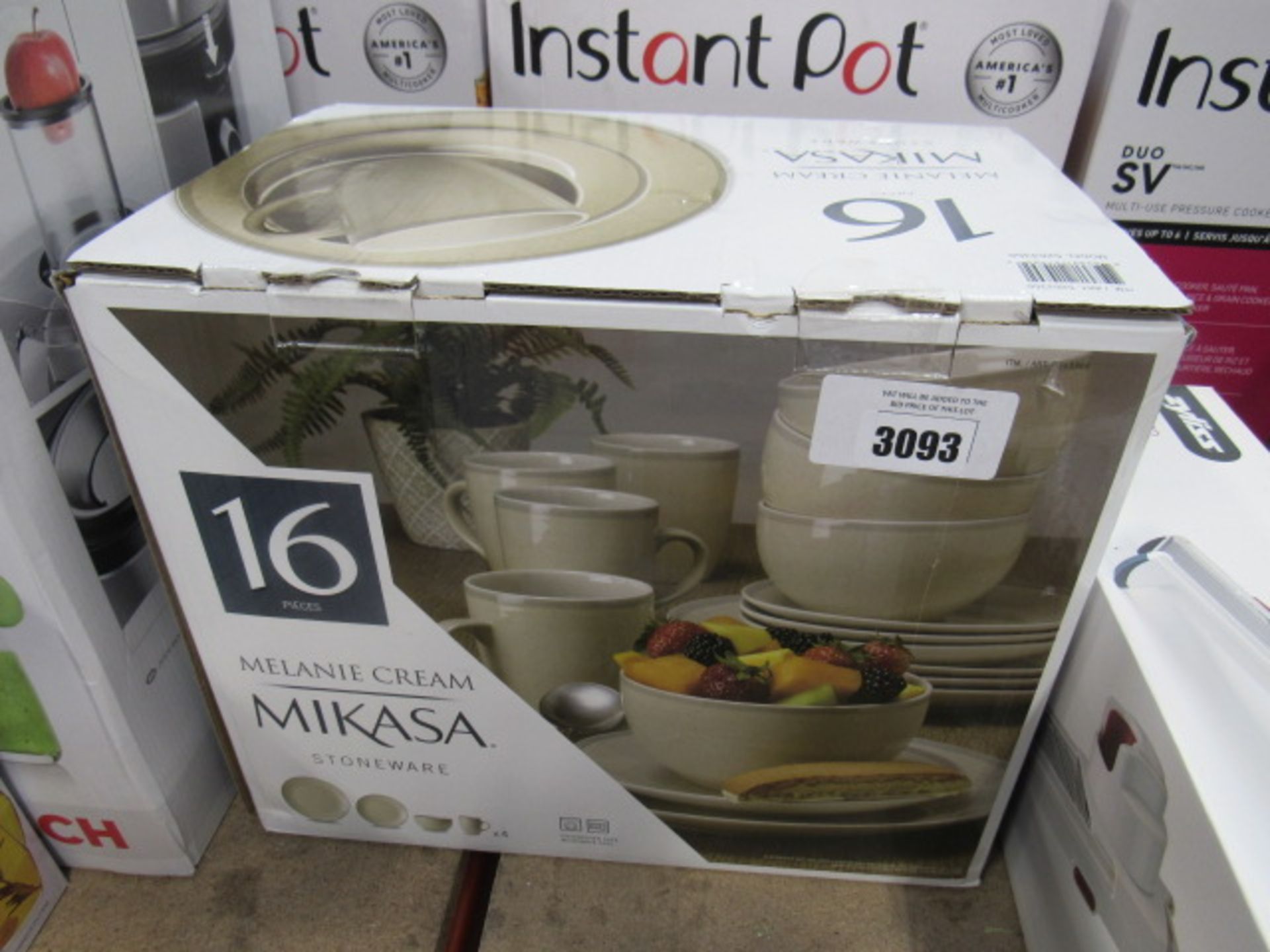 Boxed Mikasa stoneware tableware set