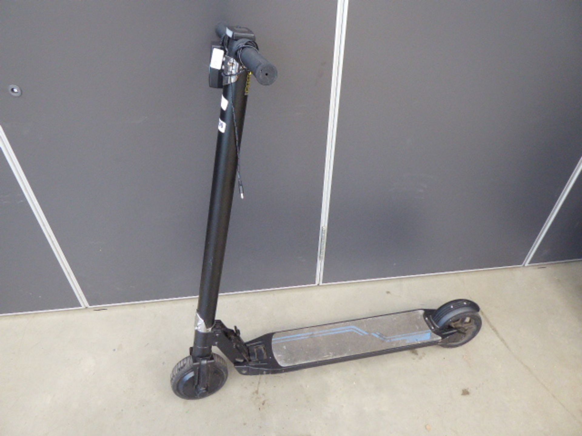 Electric scooter with charger