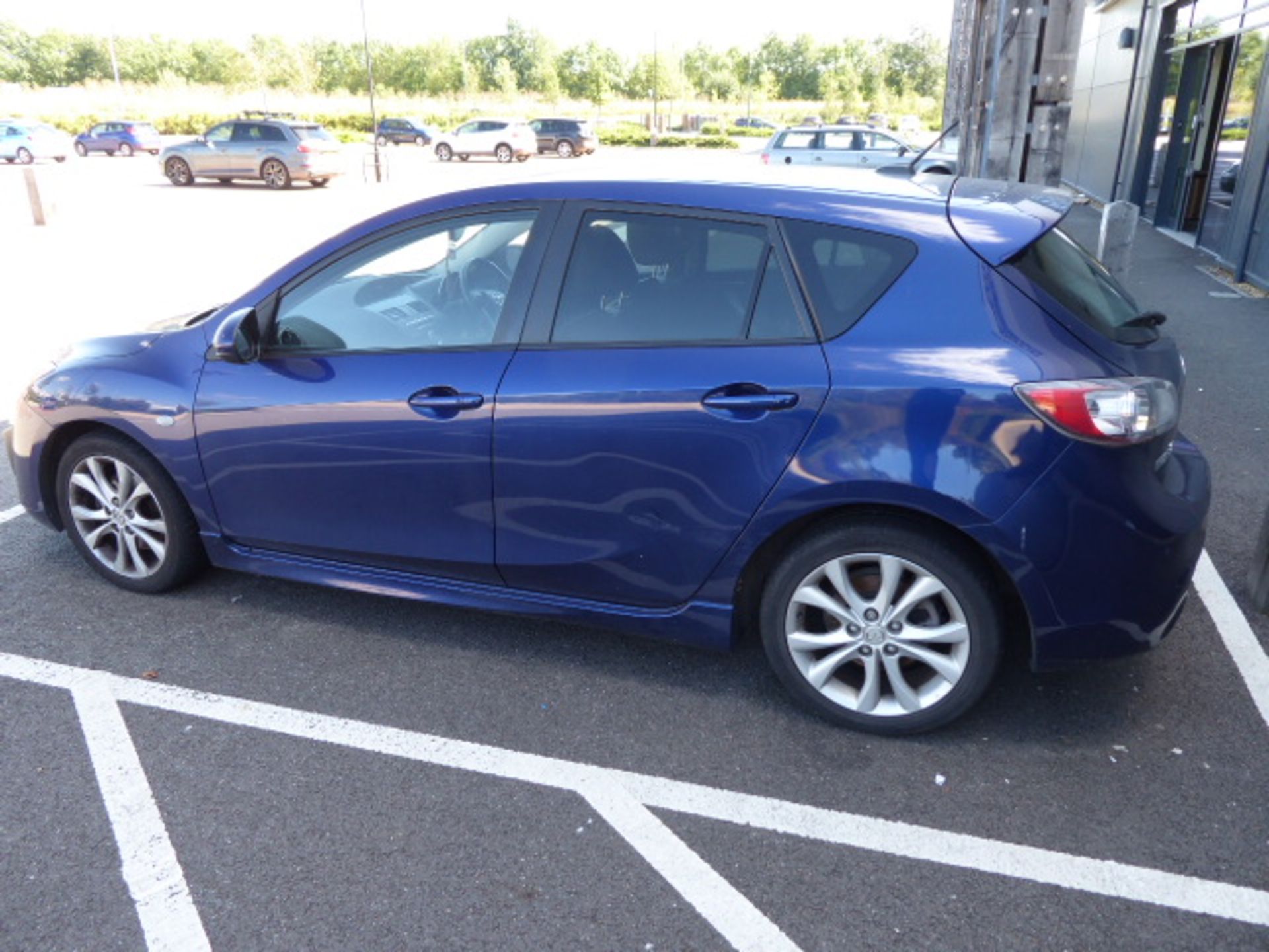 KY12 FHL (2012) Mazda BL A4A 6EU 3 sport D 185 5 door hatchback, diesel 2200cc in blue MOT: tbc - Image 4 of 8