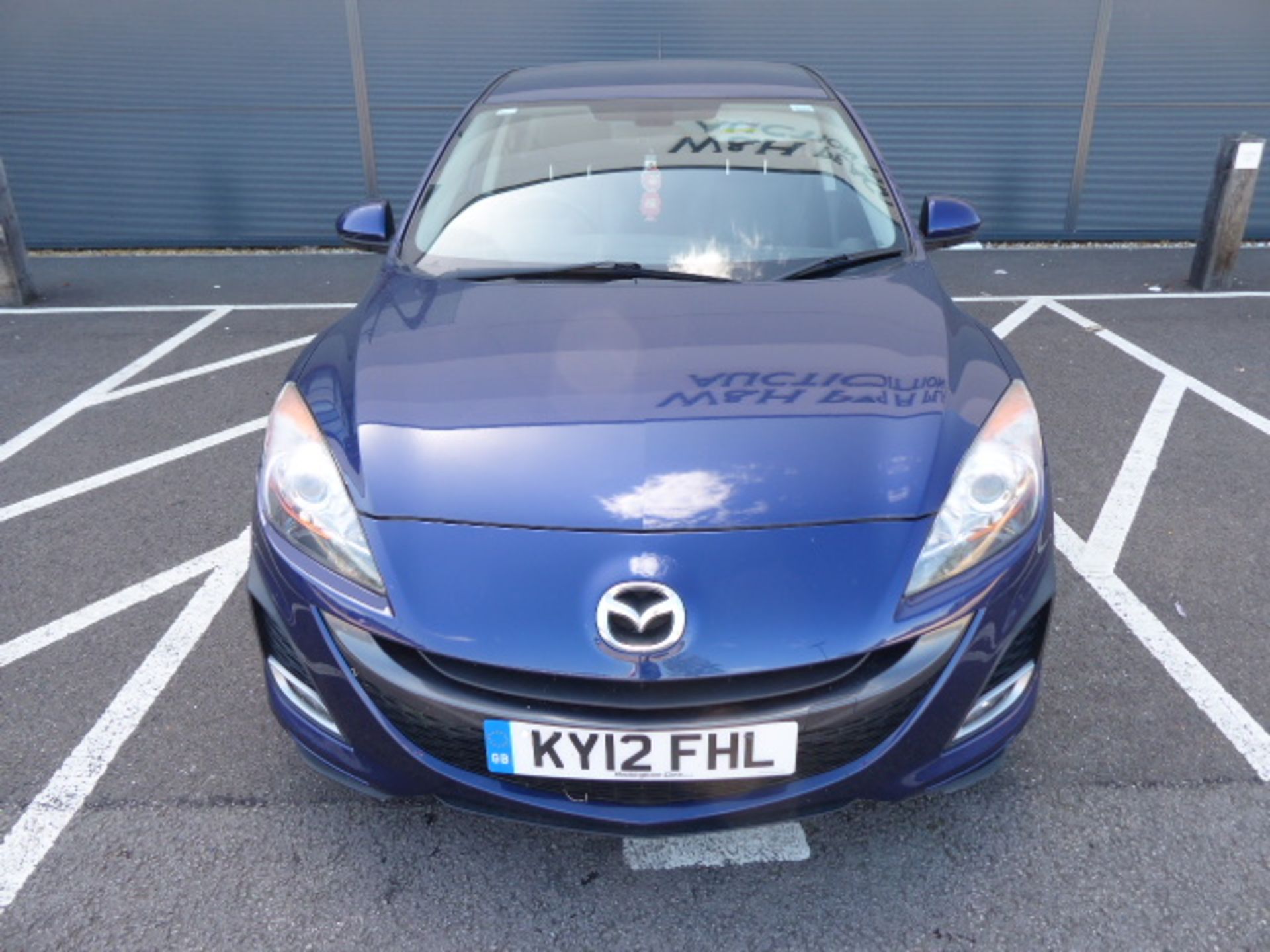 KY12 FHL (2012) Mazda BL A4A 6EU 3 sport D 185 5 door hatchback, diesel 2200cc in blue MOT: tbc