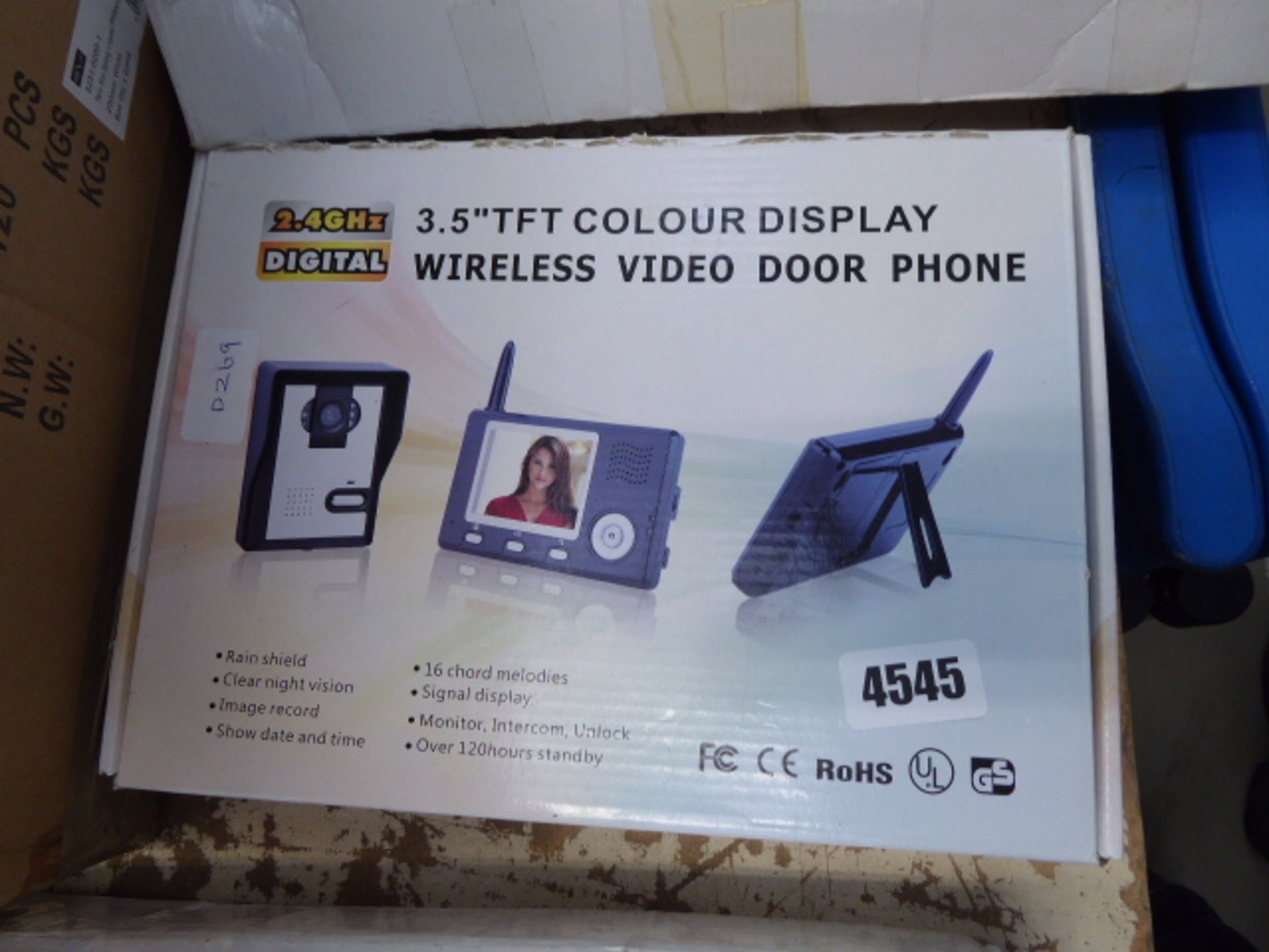 Wireless video door phone