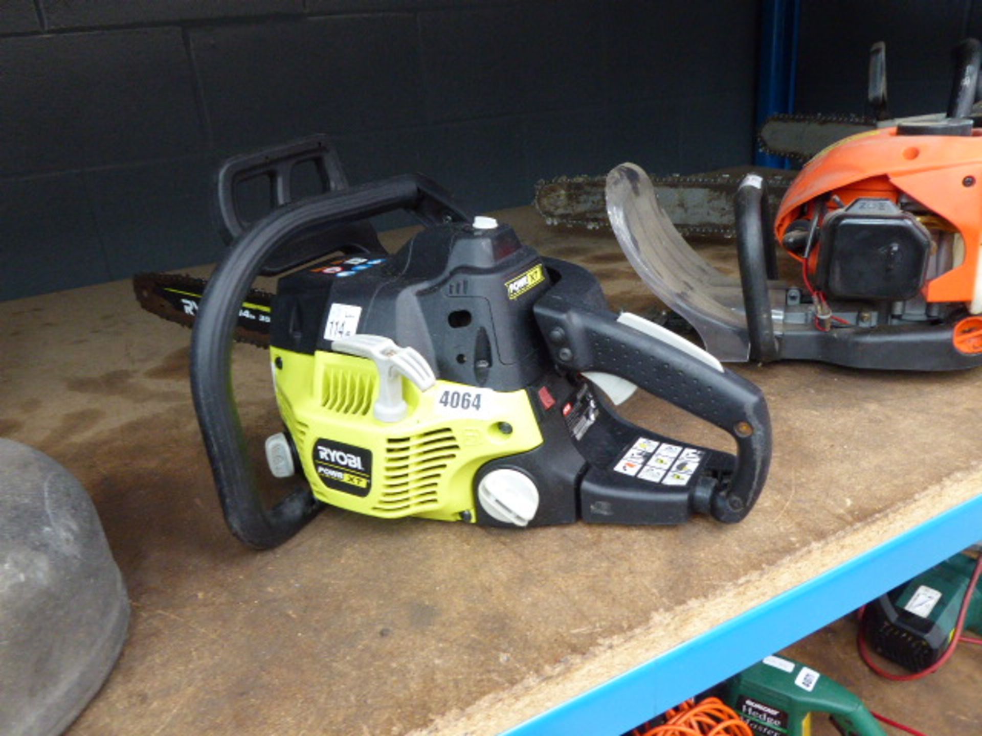 Ryobi petrol powered chainsaw