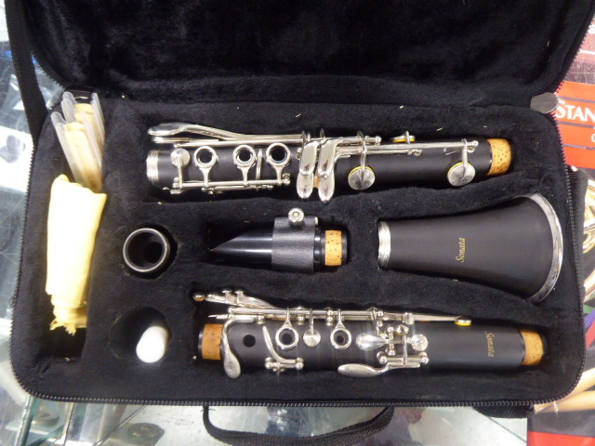Sonata clarinet with case and 'Standard of Excellence' music booklet - Image 3 of 3