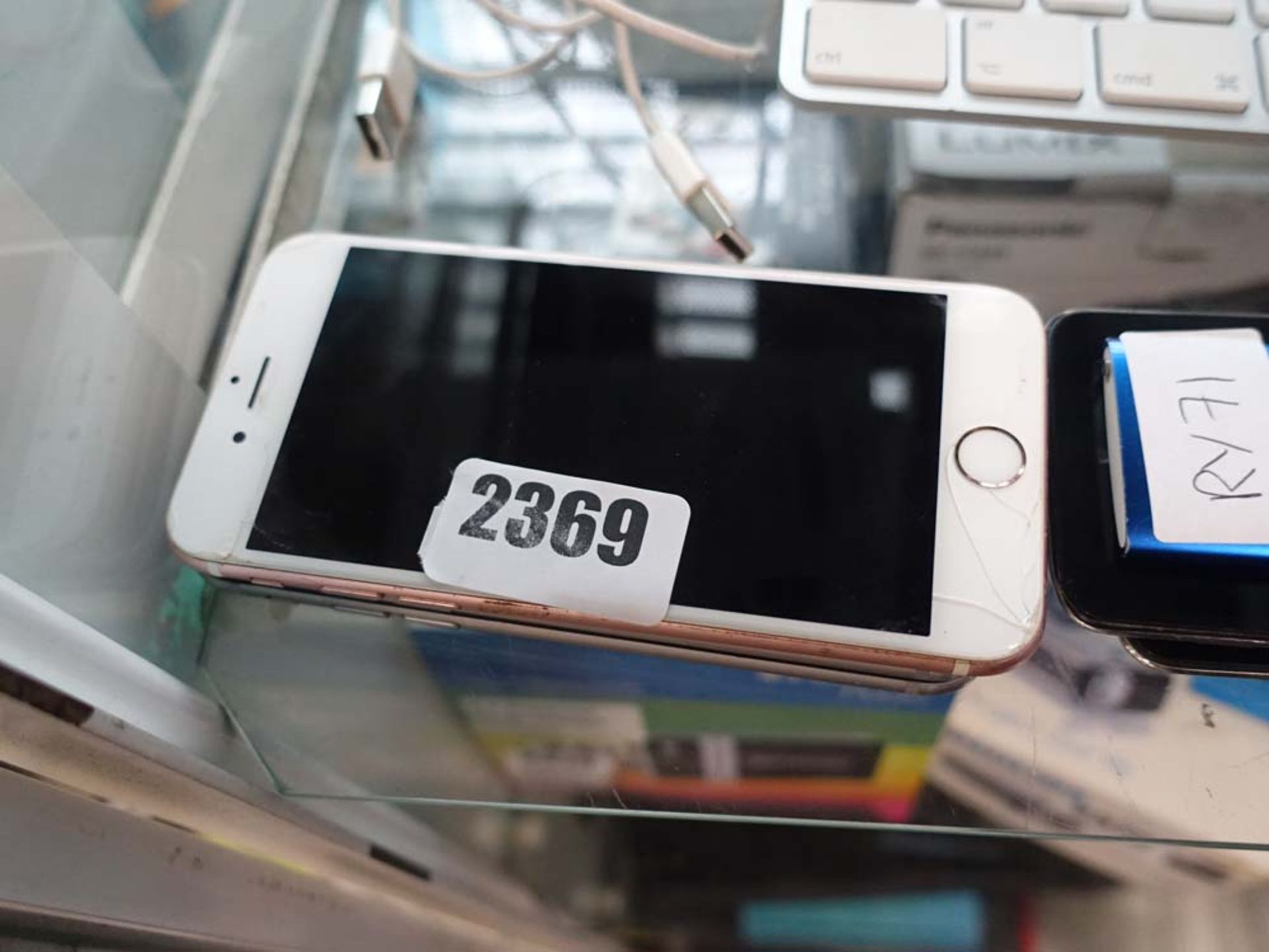 3 Apple iPhones for spares and repairs including model A1549 sold for spares and repairs